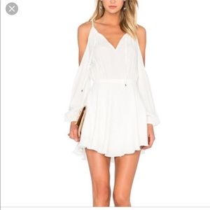 Lovers + Friends! XS white dress!